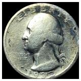 1934-D Silver Washington Quarter NICELY CIRCULATED