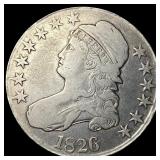 1826 Capped Bust Half Dollar NICELY CIRCULATED