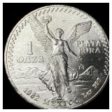 1982 Mexico Silver 1 Onza Libertad SUPERB GEM BU