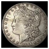 1896-S Silver Morgan Dollar LIGHTLY CIRCULATED