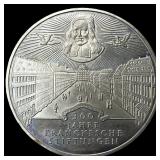 1998 Germany Silver 10 Deutsche Mark "A" CHOICE