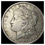1901 Silver Morgan Dollar NEARLY UNCIRCULATED