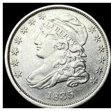 1835 Capped Bust Dime CLOSELY UNCIRCULATED