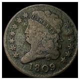 1809 Classic Head Half Cent LIGHTLY  CIRCULATED