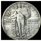 1926-S Standing Liberty Quarter LIGHTLY CIRCULATED