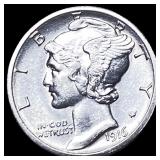 1916-S Silver Mercury Dime UNCIRCULATED