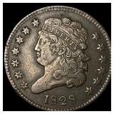 1828 Classic Head Half Cent NEARLY UNCIRCULATED