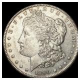 1890-S Silver Morgan Dollar CHOICE AU