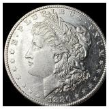1880 Morgan Silver Dollar CLOSELY UNCIRCULATED