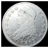 1809 Capped Bust Half Dollar LIGHTLY  CIRCULATED