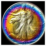 1937-D Walking Liberty Half Dollar  UNCIRCULATED