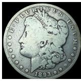 1893-CC Silver Morgan Dollar NICELY  CIRCULATED