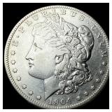 1904-S Silver Morgan Dollar NEARLY  UNCIRCULATED