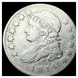 1814 Capped Bust Half Dollar NEARLY  UNCIRCULATED