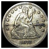1872 Seated Liberty Quarter HIGH GRADE