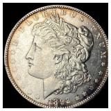 1892-S Silver Morgan Dollar CLOSELY UNCIRCULATED