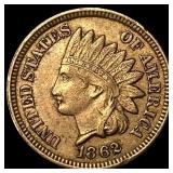 1862 Indian Head Cent UNCIRCULATED