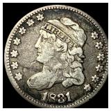 1831 Capped Bust Silver Half Dime LIGHTLY  CIRCUL