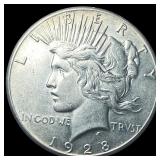1928 Silver Peace Dollar UNCIRCULATED