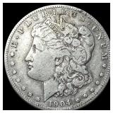 1904-S Silver Morgan Dollar NICELY CIRCULATED