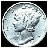1919 Mercury Dime CLOSELY UNCIRCULATED