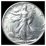 1943-S Silver Walking Liberty Half Dollar  UNCIRC
