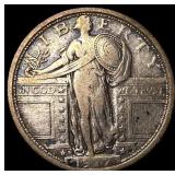 1917-S Silver Standing Liberty Quarter LIGHTLY CIR