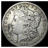 1884-O Silver Morgan Dollar LIGHTLY CIRCULATED