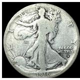 1916 Walking Liberty Half Dollar NICELY CIRCULATED