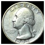 1932-S Silver Washington Quarter LIGHTLY CIRCULATE
