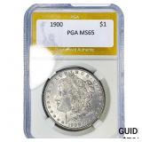 1900 Morgan Silver Dollar PGA MS65