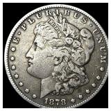 1878 Silver Morgan Dollar NEARLY UNCIRCULATED