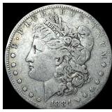 1884-S Silver Morgan Dollar LIGHTLY CIRCULATED