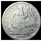 1862-S Silver Half Dollar HIGH GRADE