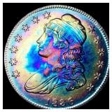 1836 Capped Bust Half Dollar CLOSELY  UNCIRCULATE