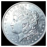 1880-S Silver Morgan Dollar CHOICE AU