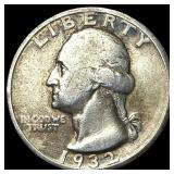 1932-D Silver Washington Quarter LIGHTLY CIRCULATE
