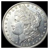 1897 Morgan Silver Dollar CHOICE AU