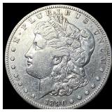 1890-CC Silver Morgan Dollar NEARLY UNCIRCULATED