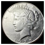 1923-S Silver Peace Dollar NEARLY UNCIRCULATED