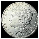1884-S Silver Morgan Dollar NEARLY  UNCIRCULATED