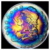 1836 Silver Capped Bust Half Dollar CLOSELY  UNCI