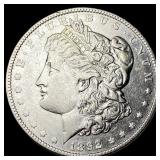 1892-CC Silver Morgan Dollar NEARLY UNCIRCULATED