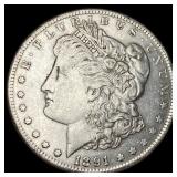 1891 Silver Morgan Dollar UNCIRCULATED