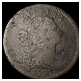 1793 Flowing Hair Large Cent LIGHTLY CIRCULATED