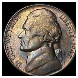 1942-S Jefferson Nickel CHOICE BU