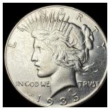 1935 Silver Peace Dollar UNCIRCULATED