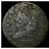 1809 Classic Head Half Cent NICELY CIRCULATED