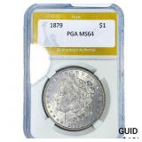 1879 Morgan Silver Dollar PGA MS64