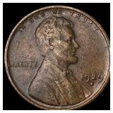 1929-D Lincoln Wheat Cent NEARLY UNCIRCULATED
